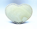 Base de madera corazón