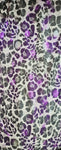 Tela metalic animal print