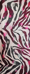 Tela metalic animal print