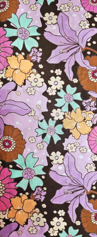 Tela flores lilas