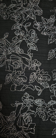 Tela roses glitter