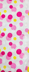 Tela pink polkadot