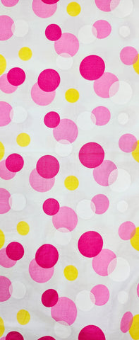 Tela pink polkadot