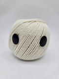 Ojos de seguridad ovalados negros para amigurumis