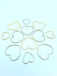 Argollas de corazón