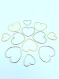 Argollas de corazón