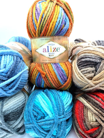 Estambres ALIZE Maxi Batik