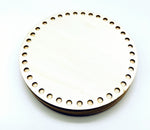 Base de madera redonda