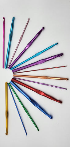 Ganchos para tejido Rainbow steel