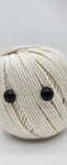 Ojos de botón negro 11 mm para amigurumis