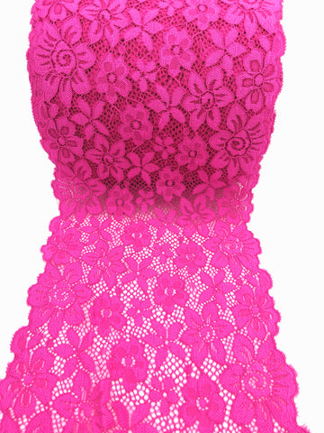 Fucsia encaje strech